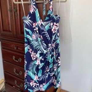 Tommy Bahama Clara Halter Dress Size L - Almost New!